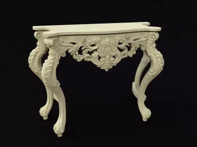  TOILET TABLE 3D model