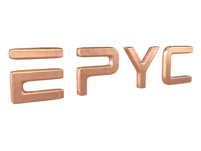 EPYC Logo V2 004 Free low-poly 3D model
