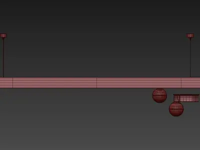 Track Light Shar White by Forstlight 3D model