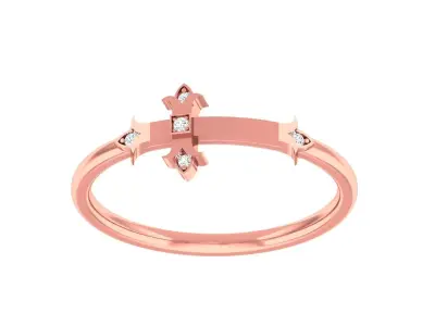 Women Ring 3D print model 120