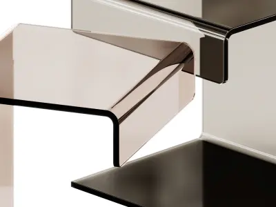 Amalia Side Table by Metro Lane 3D model