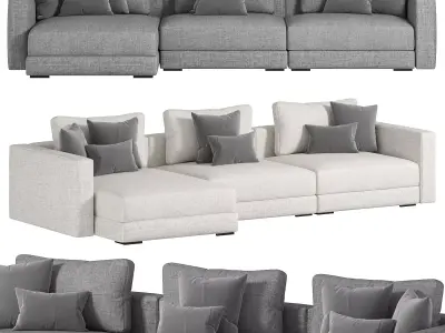 MyPlace Sofa by Flou 3D model