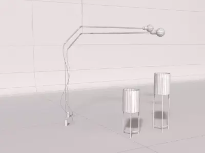 lampset hakatea puntoycoma 3D model