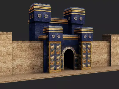 Ishtar Gate 3D model