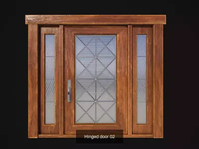 Hinged doors bundle 3D Model Pack