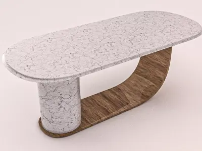 Modern Table 3D model order