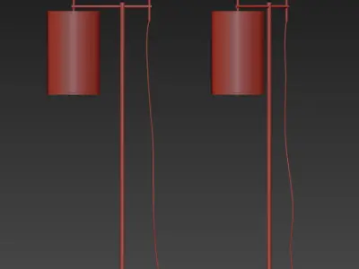 Robin Floor Lamp 3D model