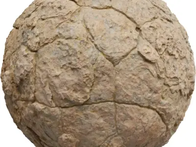 Weathered Cracked Desert Rock Surface Texture