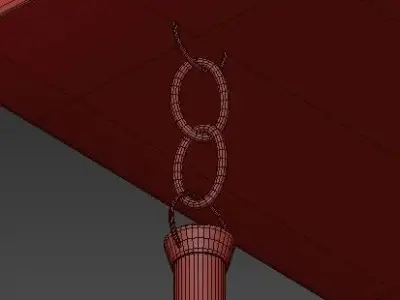 Jonathan Adler Milano 16 Light Chandelier 3D model