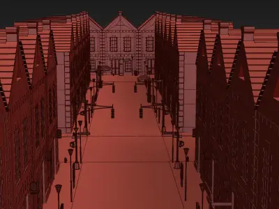 New Street 3D model