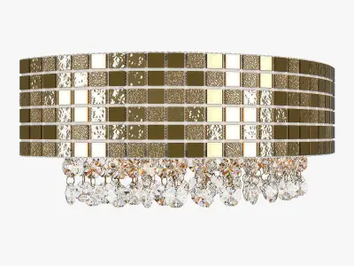 74362x Bezazz Lightstar Sconce 3D model