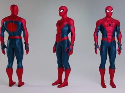 Spiderman No way home New suit 3D model