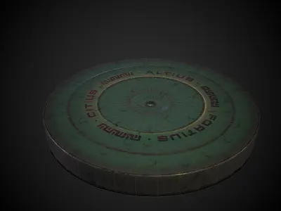 Training apparatus ussr Low-poly 3D model