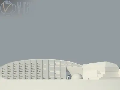 Bibliotheca Alexandrina 3D print model