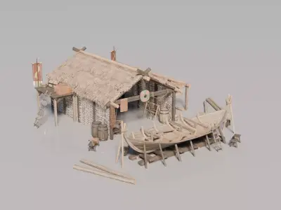 Nordic House 12 3D model