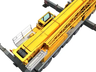  Crane Liebherr rigged 