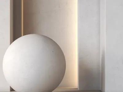 Decorative Plaster Wall 4K - Seamless - 3 Color Texture