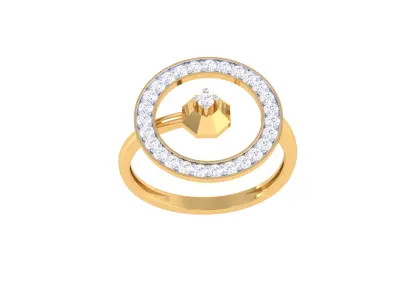Women Ring MTL 3dm STL OBJ FBX Details 3D print model 23