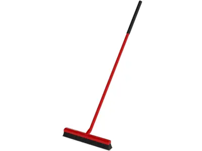 Brooms mops and window squeegees Push Broom Low-poly 3D model