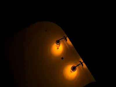 Modern Wall Light 3D model