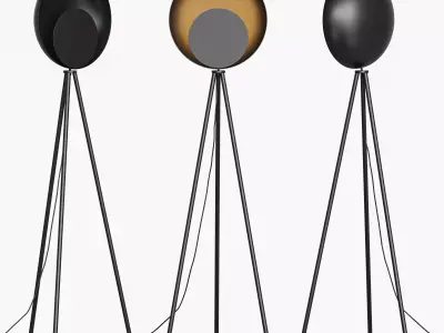 Floor lamp with diffuser Houseof 3D model