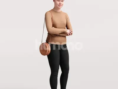 Humano 12 - Collection 2307 - CASUAL PEOPLE MIX -12 x 3D models  3D model
