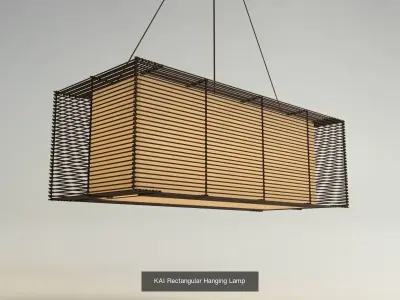 KAI Lamps collection 3D Model Pack