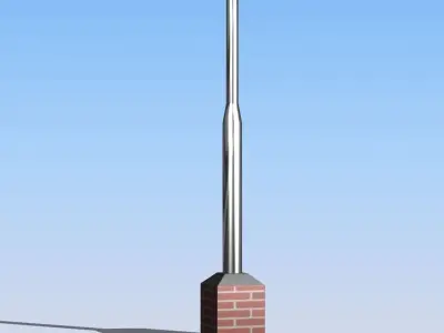 Street Lamp 02 3D model