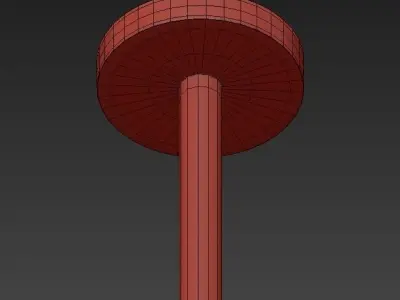 Chandelier 2 Tier Suspension 3D model