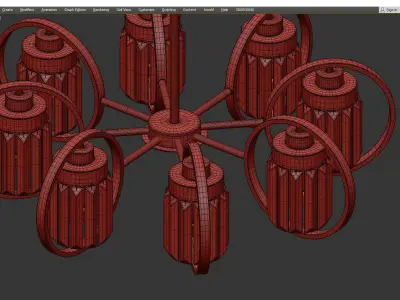 Eurosvet Loraine Low-poly 3D model