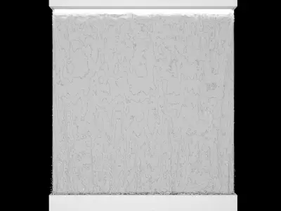 Indoor waterfall  3D model