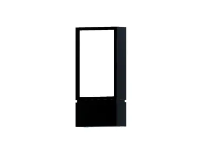 Modern Street Sign Free low-poly 3D model