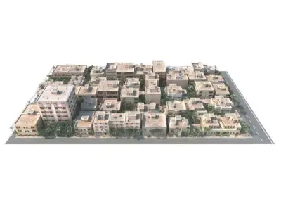 city 02 set 12 am 133 3D model