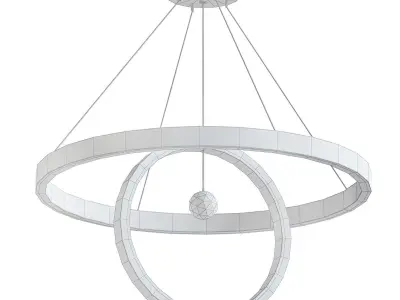 MONTO ring pendant light 3D model