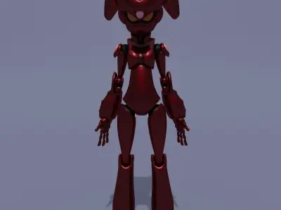 Robot Alexa 3D model