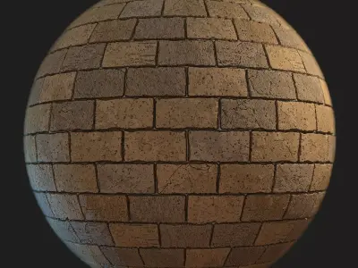 Sandstone brick tile Texture