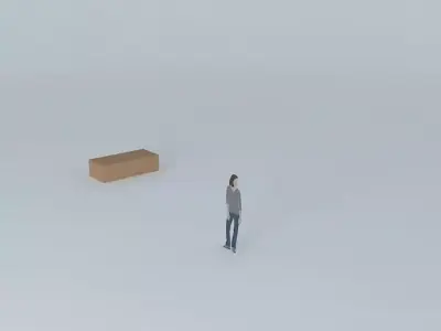 Wood Terrace Free 3D model