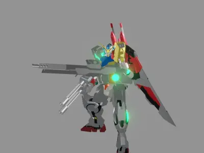 The Mecha Attacker 19 3D model