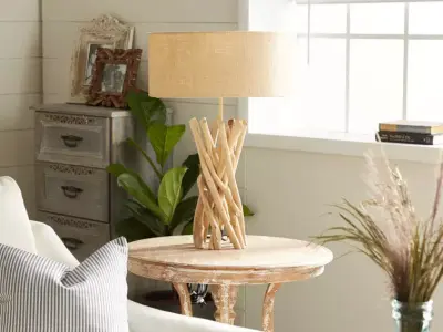 Palouse Wood Table Lamp 3D model