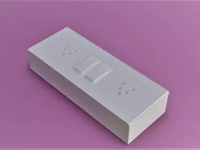 Electrical Board  Low-poly 3D model
