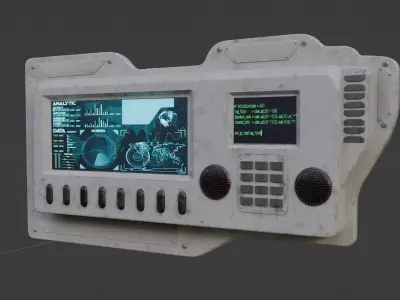 Security Panel 3D model