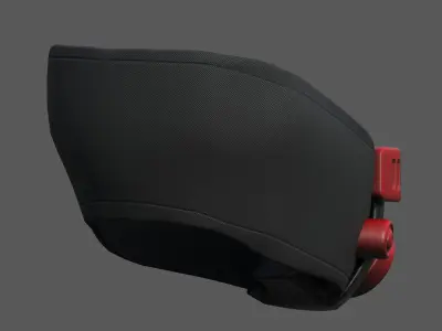 Gas mask scifi military futuristic  Low-poly 3D model
