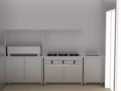 kitchen 79 3D model