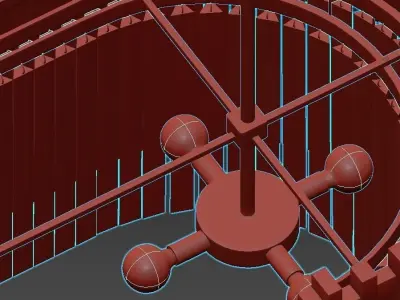 Empire Snooker Suspension 3D model