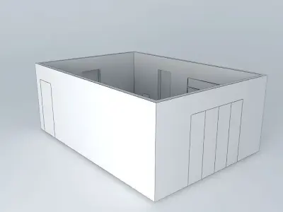 milenaorkut house with door Free 3D model
