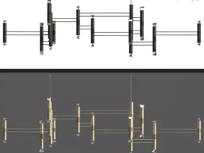 Aries Minimalist Lighting 3D model