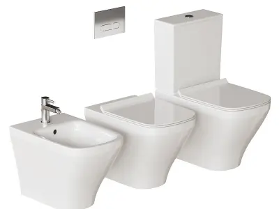 Duravit DuraStyle WC Full Set 3D model