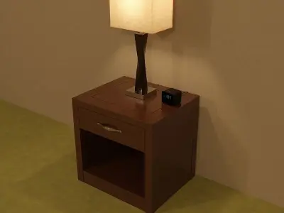 Nightstand Bundle 3D model