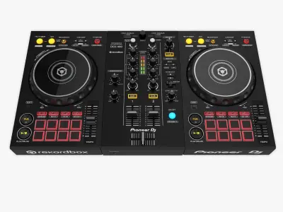 DJ Controller DDJ-400 3D model