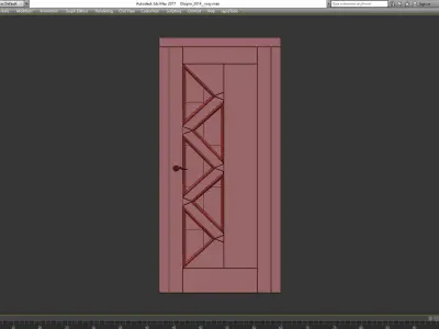 Interior Doors 3d model Low-poly 3D model